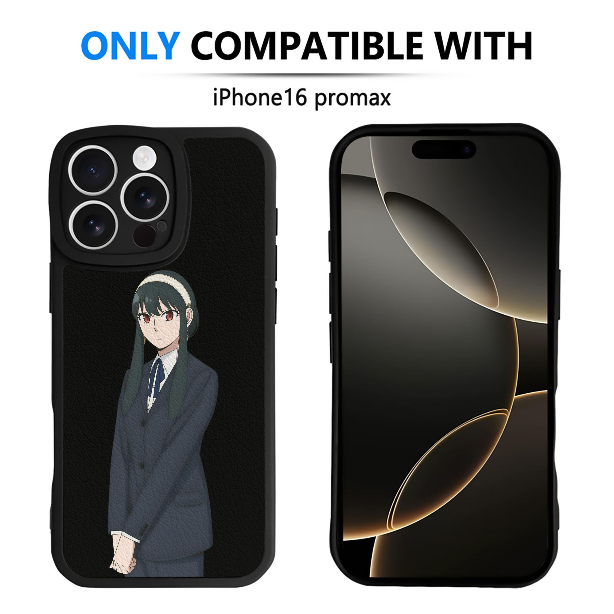 （画像用） SPY×FAMILY间谍家家酒 【iPhone 16シリーズ対応】シリコンスマホケース（レザー調） 材質：シリコン